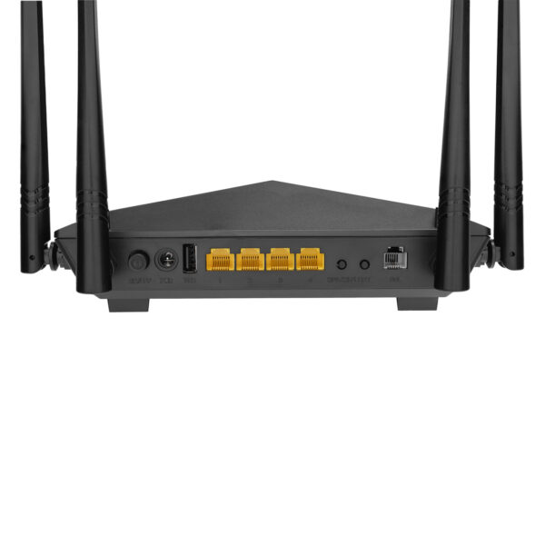 Everest SG-V1200 AC1200 Dualband Wi-Fi Gigabit VDSL2/ADSL2 4*5dbi Modem Router - Görsel 2