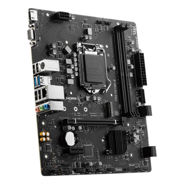 MSI PRO H510M-B SOKET 1200 DDR4 2933MHZ ,M.2 USB3.2 matx (Yalnız 10.Nesil) - Görsel 2