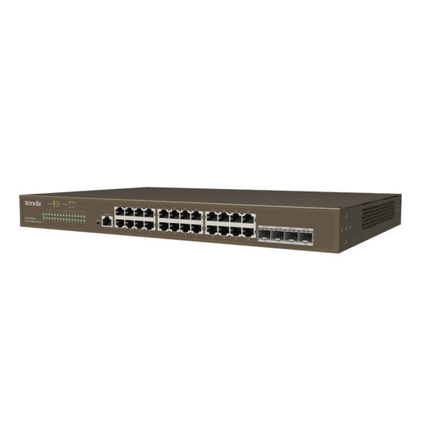TENDA TEG3328F 24GE Port, 4xSFP L2 Yönetilebilir Switch - Görsel 2