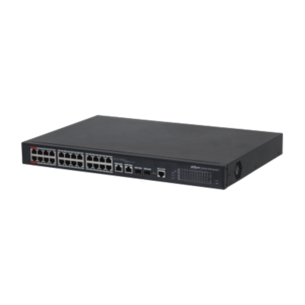DAHUA PFS4226-24ET-240 24FE PoE Port (240W), 2xCombo SFP Yönetilebilir Swich - Görsel 3