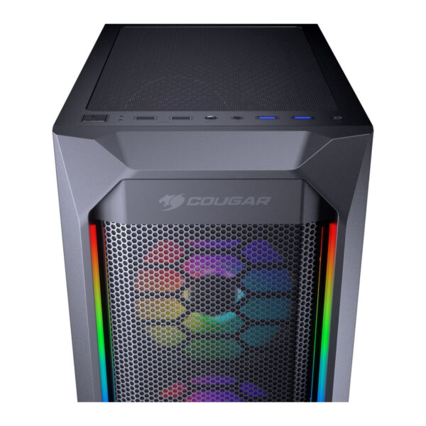COUGAR MX410 MESH-G-RGB 650W 80 + KASA - Görsel 4