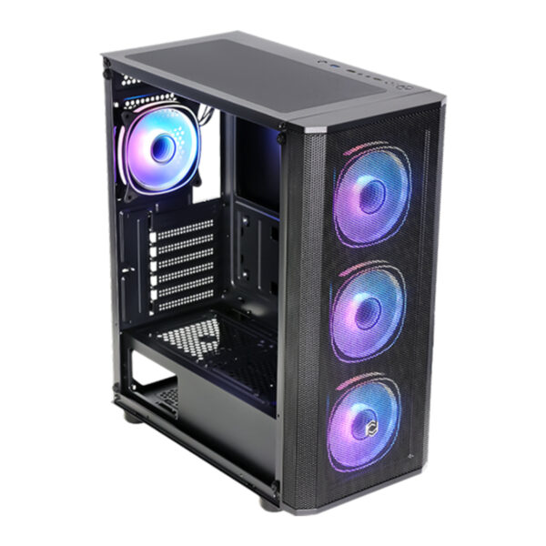 FRİSBY CM-105 SIYAH 650W 80+ DOUBLE ARGB GAMING MESH KASA - Görsel 3