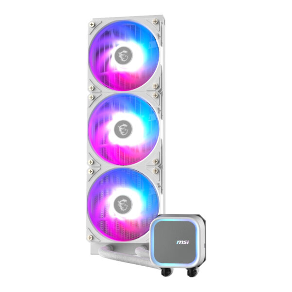 MSI MAG CORELIQUID A13 360 WHITE 360 mm AGRB LGA1700/1851 Sıvı Soğutucusu - Görsel 2