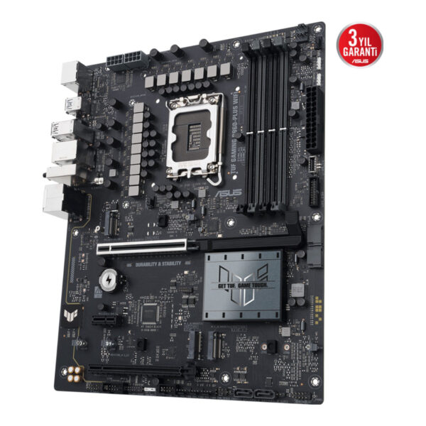 ASUS TUF GAMING B860-PLUS LGA1851 DDR5 8666 3xM2 WiFi 7 + BT AURA RGB 2.5Gbit - Görsel 6