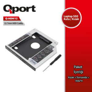 QPORT SSD/HDD 12,7" NOTEBOOK KIZAK (Q-HDK12)