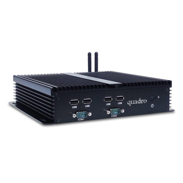 QUADRO THINPro DL-555 i5-5300U 8GB 256SSD FDOS 6xRS232 Endüstriyel Mini PC - Görsel 2