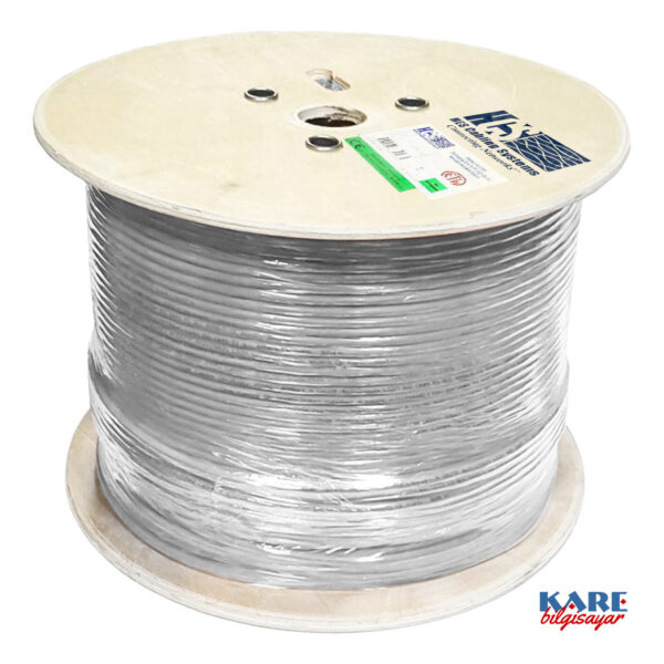 HCS U/UTP CAT6 LSOH GRI 500m Makara 23AWG 4x2x23#