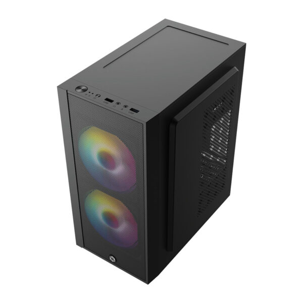FRISBY FC-8970G 300W 2X RAINBOW FAN GAMING KASA - Görsel 3