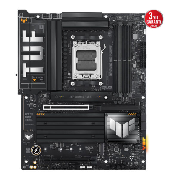 ASUS TUF GAMING X870-PLUS WIFI AM5 DDR5 8000 WiFi 7+BT 2.5GLAN ATX - Görsel 4