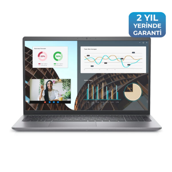 DELL Vostro 3530 15.6"120Hz i5-1334U 16GB 512SSD UBUNTU - Görsel 6