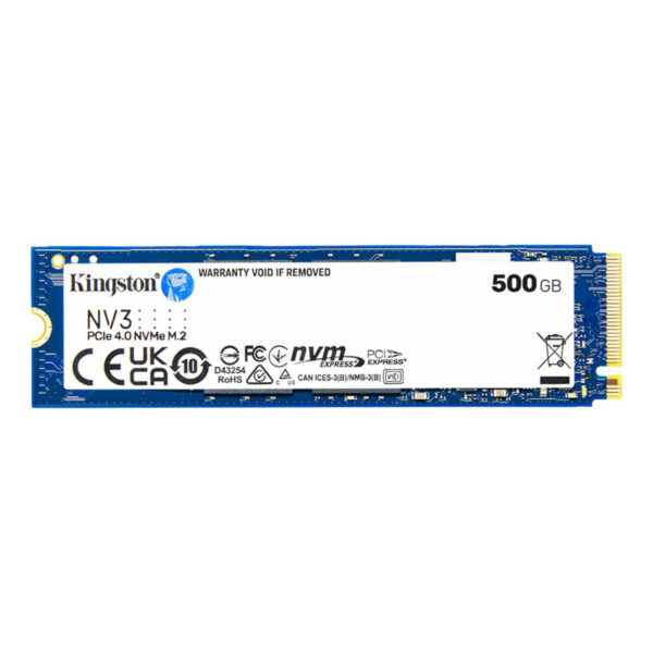 KINGSTON SNV3S 500GB NV3 M.2 NVMe 5000/3000MB/s SNV3S/500G - Görsel 2