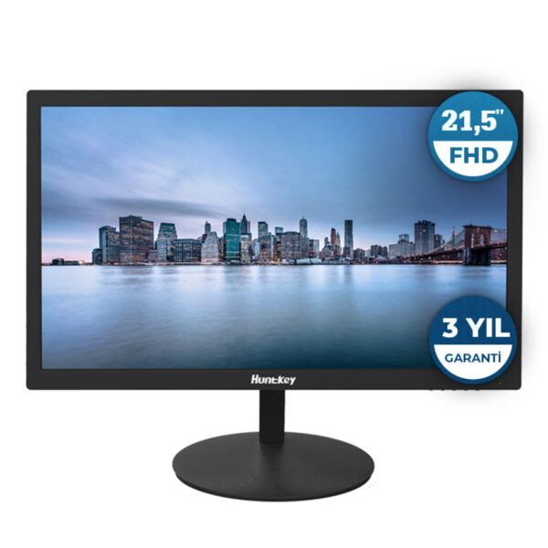 21.5" YAKO 5ms 60Hz 250nt HDMI VGA VESA 3Yıl Garanti Monitör - Görsel 2