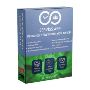SERVİSSAPP İŞ VE PERSONEL TAKİP UYGULAMASI 10000 KONTÖR