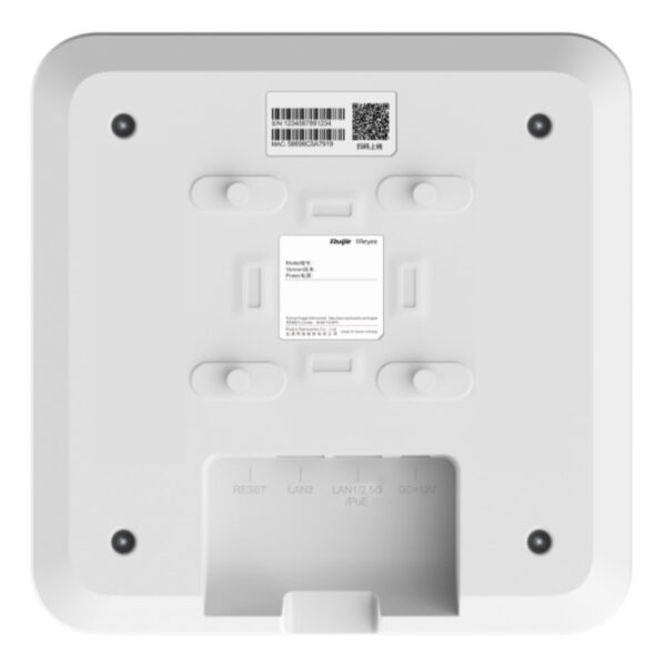 RUIJIE REYEE RG-RAP2260(E) 1xGB+1x2,5GB PORT 2.4/5GHZ 3202Mbps MIMO WiFi6 POE AP - Görsel 5