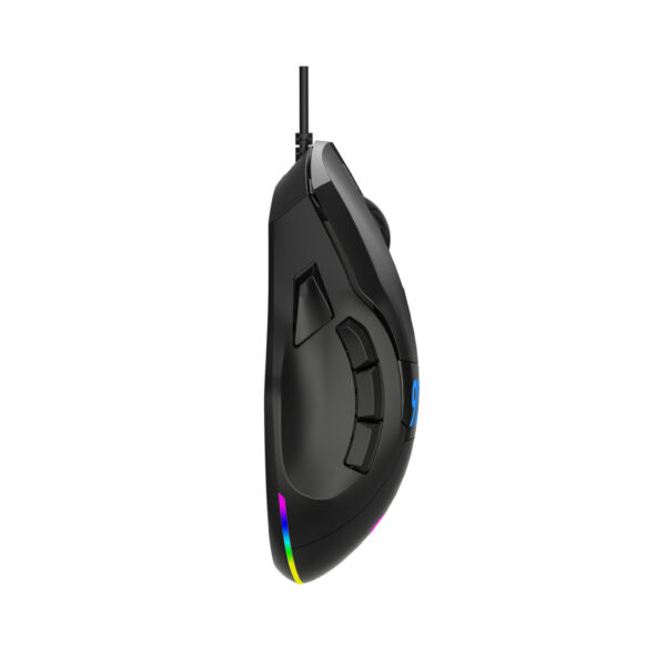 LENOVO LECOO MS130 SİYAH KABLOL RGB LED AYDINLATMALI 7200DPI MAKRO OYUNCU MOUSE - Görsel 3