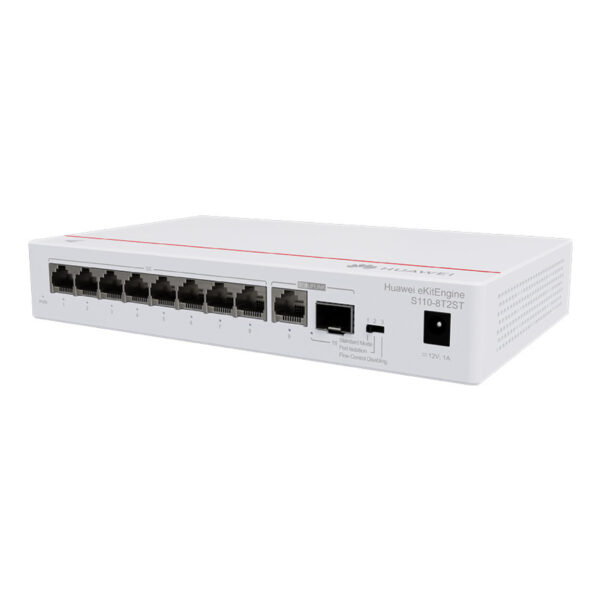 HUAWEI eKitEngine S110-8T2ST 8GE Port, 1GE Uplink, 1xSFP Switch