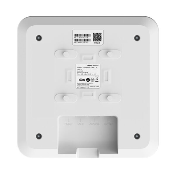RUIJIE REYEE RG-RAP2260 Wi-Fi 6 AX3000 High Performance Multi-G Ceiling Access P - Görsel 2