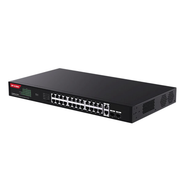 IP-COM G1128-24-410W 24GE PoE Port (370W), 2xCombo SFP Switch - Görsel 4