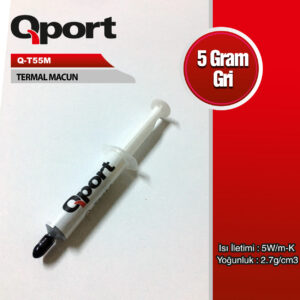 QPORT 5GR 5W/M-K 2.7/CM3 TERMAL MACUN (Q-T55M)