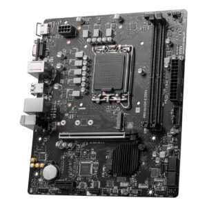 MSI PRO H610M-E DDR4 SOKET 1700 DDR4 3200(OC) HDMI VGA M.2 USB3.2 1x 1G LAN mATX
