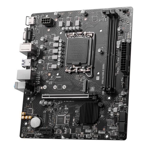 MSI PRO H610M-E DDR4 SOKET 1700 DDR4 3200(OC) HDMI VGA M.2 USB3.2 1x 1G LAN mATX