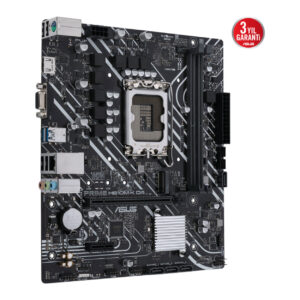 ASUS PRIME H610M-K D4 ARGB Intel H610 LGA1700 DDR4 3200 HDMI M2 USB3.2 AURA RGB