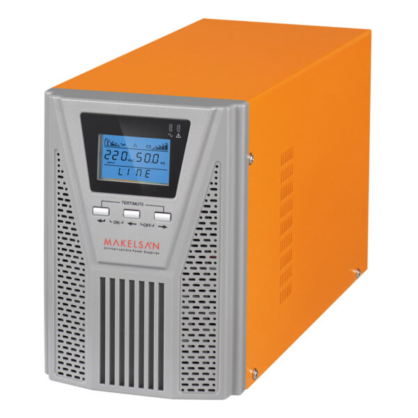 MAKELSAN POWERPACK SE 1 KVA 5-15dk 2x9AH 1/1 UPS - Görsel 2