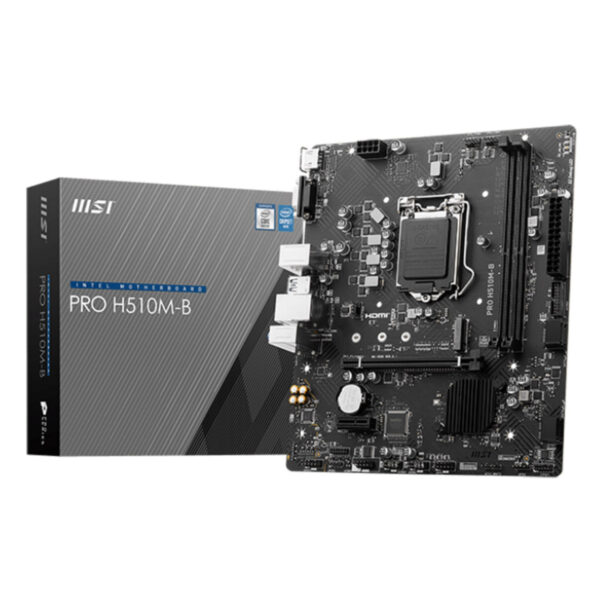 MSI PRO H510M-B SOKET 1200 DDR4 2933MHZ ,M.2 USB3.2 matx (Yalnız 10.Nesil) - Görsel 3