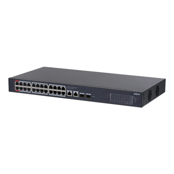 DAHUA CS4228-24GT-240 24GE PoE Port (240W), 2GE Uplink, 2xSFP Cloud Managed Swit