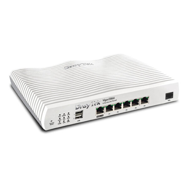 DRAYTEK Vigor 2866 VDSL2 & ADSL2+ Dual-WAN Security Firewall - Görsel 2