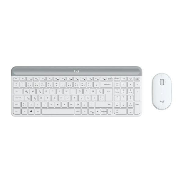 LOGITECH MK470 KABLOSUZ KLAVYE & MOUSE SETİ-BEYAZ - Görsel 3