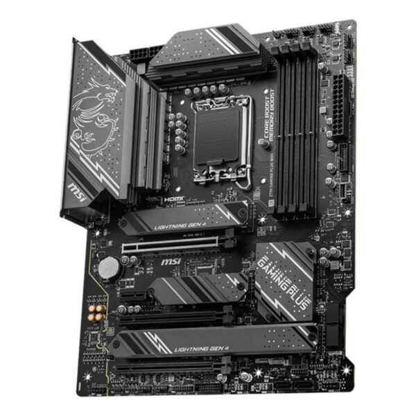 MSI Z790 GAMING PLUS WIFI SOKET 1700 DDR5 7200MHZ(OC) PCI-E Gen5 M.2 USB3.2 DP H - Görsel 4