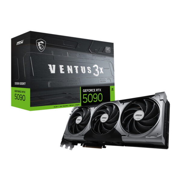 32 GB MSI RTX 5090 VENTUS 3X OC RTX5090 GDRR7 512B DX12 PCIE 5.0 X16 (3XDP 1XHDM - Görsel 2