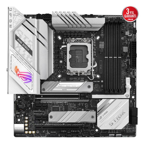 ASUS ROG STRIX B760-G GAMING WIFI 1700P DDR5 SES GLAN DP/HDMI SATA3 USB3.2 mATX - Görsel 6