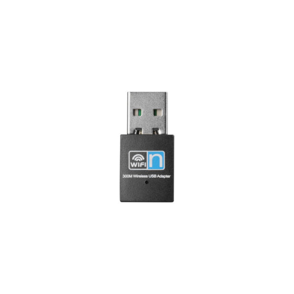 HYTECH HY-300N 2.4GHz 300Mbps(2T2R) 2dBi Dahili Antenli Usb Kablosuz Mini Adaptö - Görsel 2