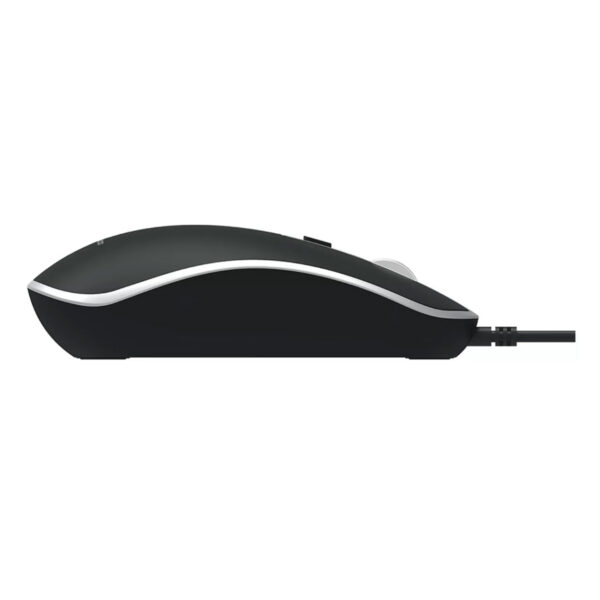 LENOVO LECOO MS104 SİYAH USB KABLOLU MOUSE - Görsel 3