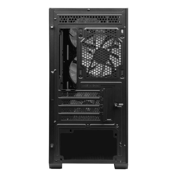 MSI MAG FORGE M100A Akrilik yan panel 3x120mm 1x120mm Auto RGB Fan mATX Gaming B - Görsel 4