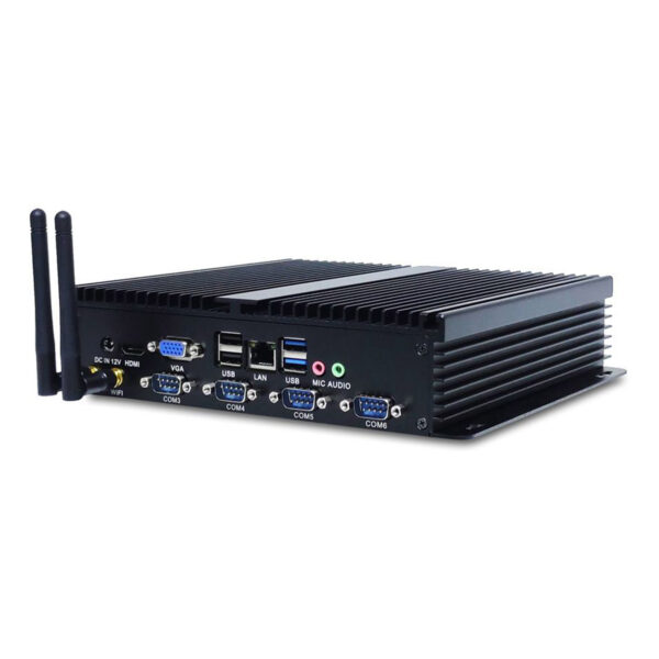 QUADRO THINPro DL-551 i5-5300U 4GB 128SSD FDOS 6xRS232 Endüstriyel Mini PC - Görsel 5
