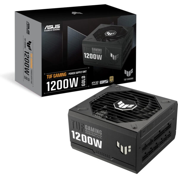 ASUS TUF GAMING 1200G 80 PLUS GOLD 1200W MODÜLER ATX 3.0 UYUMLU 10 YIL GARANTİ