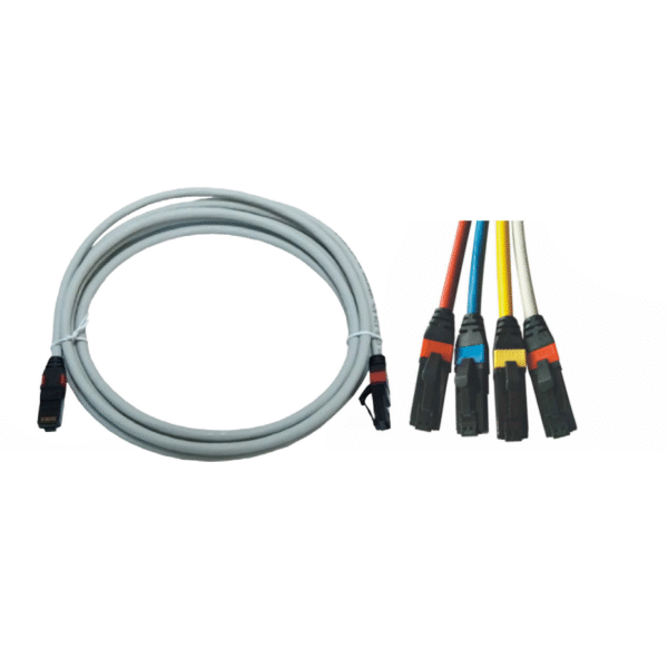 ERAT S/FTP CAT6A  2m 26AWG LS0H Patch Cord Gri