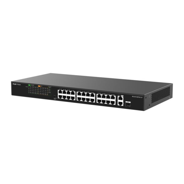 RUIJIE REYEE RG-ES126FGS-LP 24FE Port 180W Poe, 2x Combo Uplink - Görsel 2