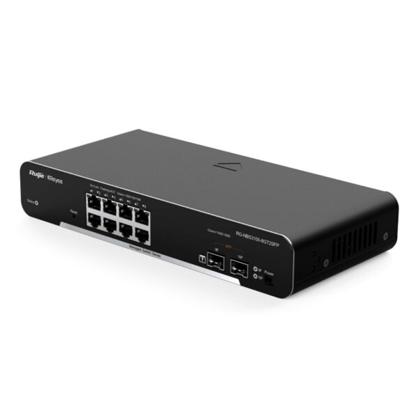 RUIJIE REYEE RG-NBS3100-8GT2SFP 8GE Port +2X1GE SFP L2 Cloud Yönetilebilir Switc - Görsel 4