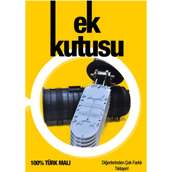 Erat Yer Altı 3 Kasetli Fiber Optik Ek Kutusu Küçük - Görsel 3