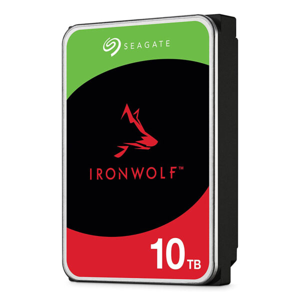 SEAGATE IRONWOLF 10 TB 7200RPM 256MB 7/24 1-8  Yuvalı  Nas için - Görsel 2