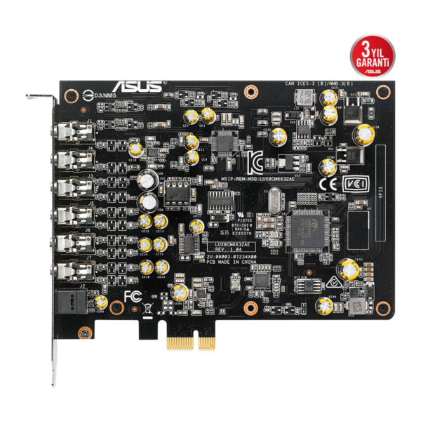 ASUS XONAR AE PCI EXPRESS 7.1 KANAL 110DB OYUNCU SES KARTI - Görsel 5