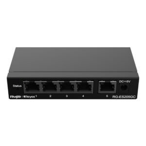 RUIJIE REYEE RG-ES205GC 5GE Port L2 Yönetilebilir Switch