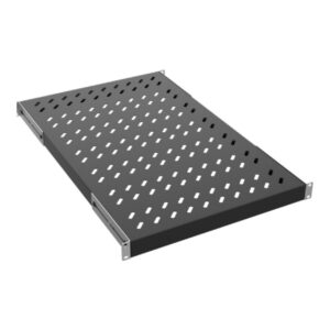 AGER  19'' Ağır Hizmet Tipi Sabit Raf, D=1000mm 1U, 4 noktadan bağlantılı,