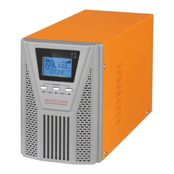 MAKELSAN POWERPACK SE 1 KVA 1/1 (3X9AH) (+SAVB PRJ/SNMP)  K.G.K