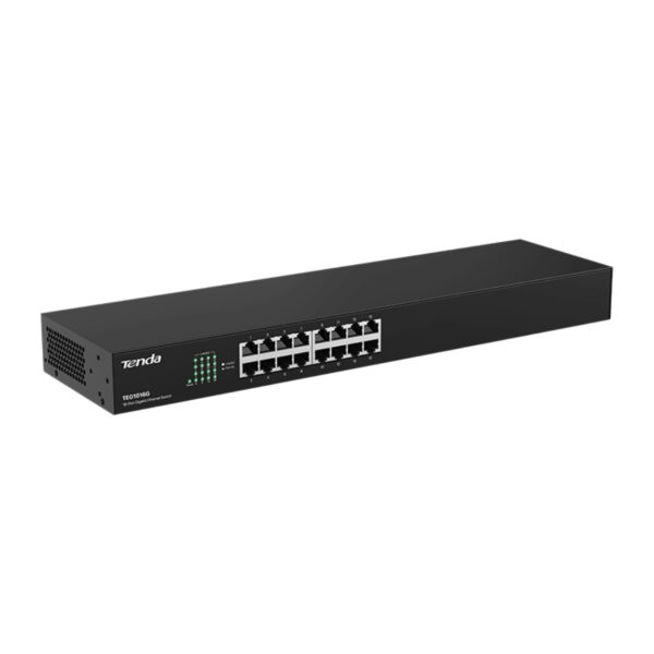 TENDA TEG1016G 16GE Port Metal Desktop Switch - Görsel 4