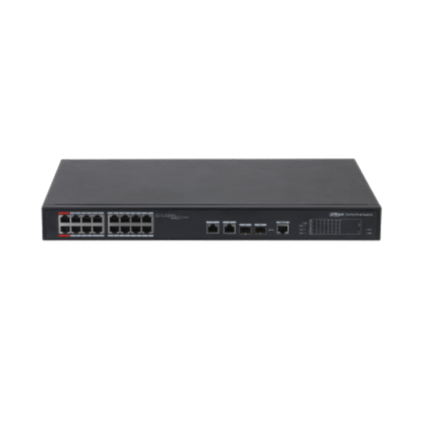 DAHUA PFS4218-16ET-240 16FE PoE Port (240W), 2xCombo SFP Yönetilebilir Switch - Görsel 3